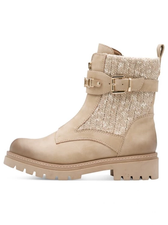 Foto van product MARCO TOZZI Enkellaarsjes beige / beige gemêleerd