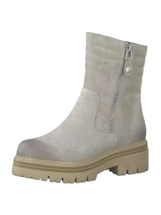 Foto van product MARCO TOZZI Enkellaarsjes donkerbeige / stone grey / donkergrijs