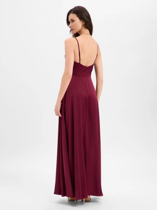 Foto van product Marie Lund Avondjurk bordeaux