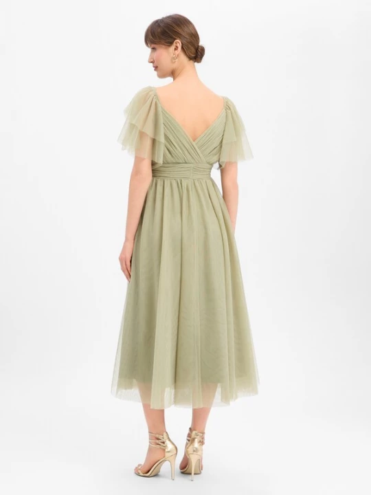 Foto van product Marie Lund Avondjurk groen