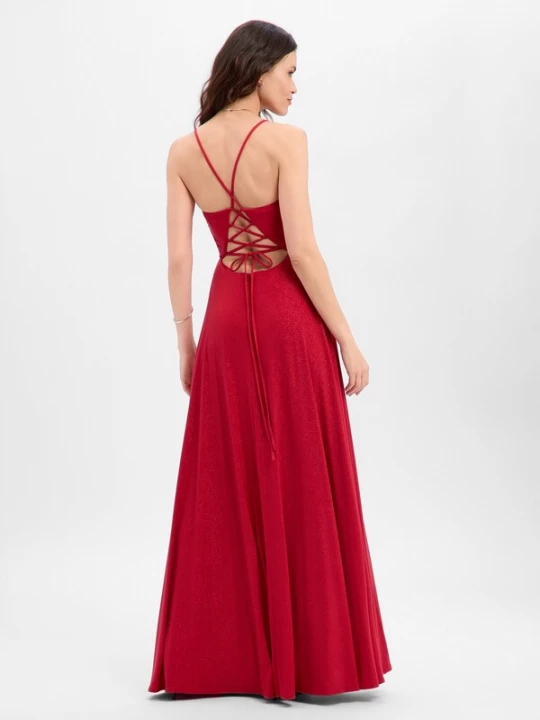 Foto van product Marie Lund Avondjurk rood