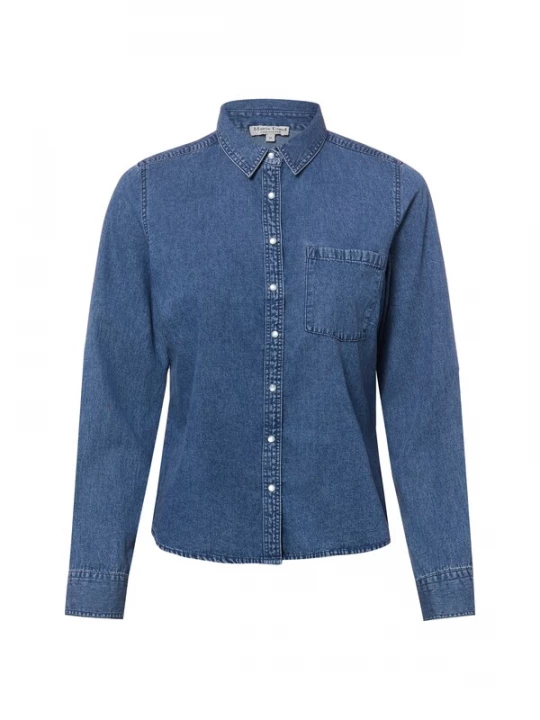 Foto van product Marie Lund Blouse blauw denim