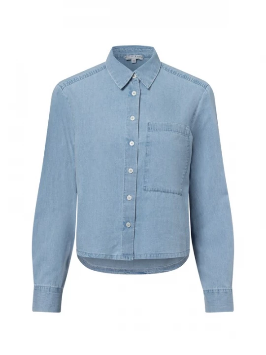 Foto van product Marie Lund Blouse blauw denim