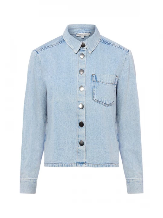 Foto van product Marie Lund Blouse blauw denim