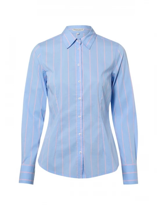 Foto van product Marie Lund Blouse lichtblauw / rosa