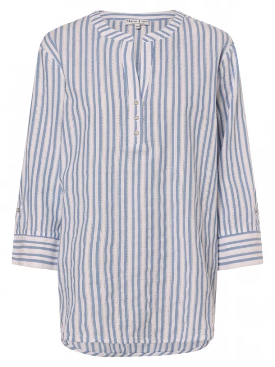 Foto van product Marie Lund Blouse lichtblauw / wit