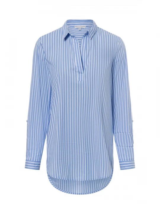 Foto van product Marie Lund Blouse lichtblauw / wit