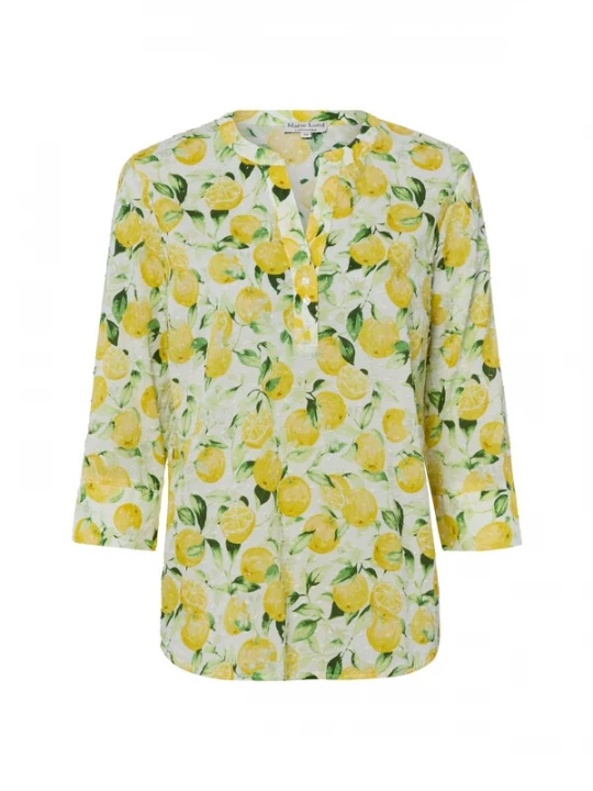 Foto van product Marie Lund Blouse ' Lotta Shelly ' gemengde kleuren / wit