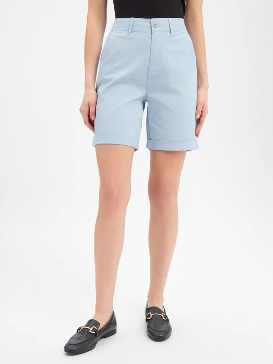 Foto van product Marie Lund Broek 'Bermuda' lichtblauw