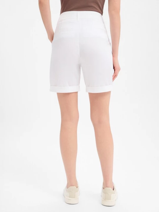 Foto van product Marie Lund Broek 'Bermuda' wit