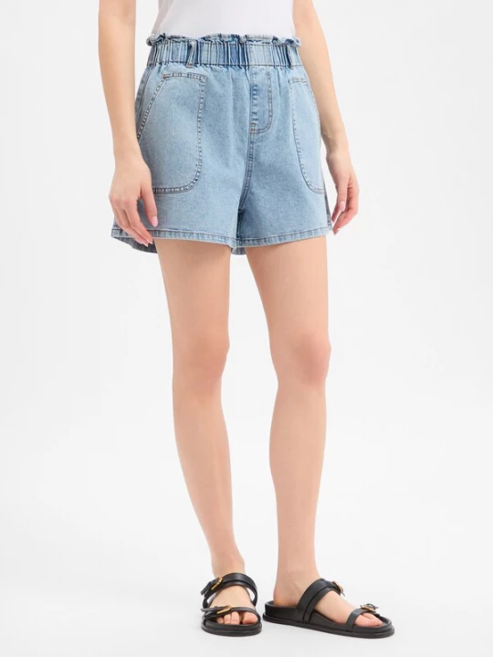Foto van product Marie Lund Broek blauw denim