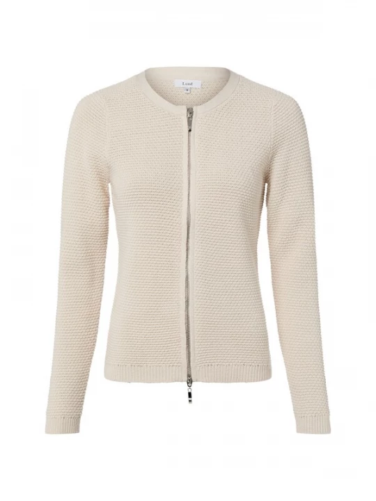 Foto van product Marie Lund Gebreid vest beige