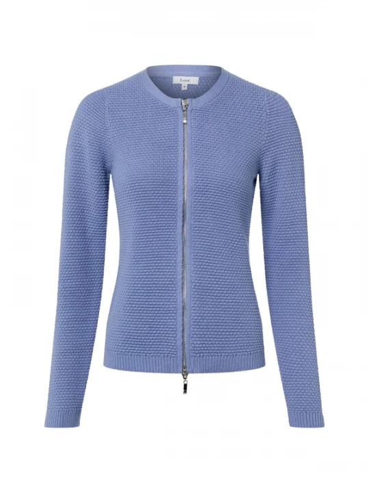 Foto van product Marie Lund Gebreid vest lichtblauw