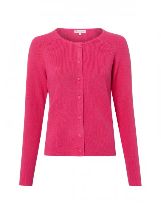 Foto van product Marie Lund Gebreid vest pink