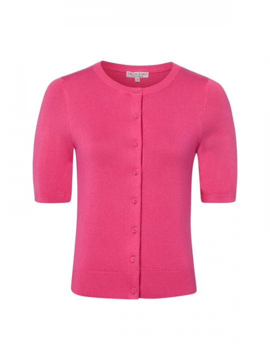Foto van product Marie Lund Gebreid vest pink
