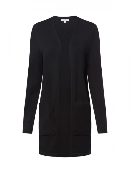 Foto van product Marie Lund Gebreid vest zwart