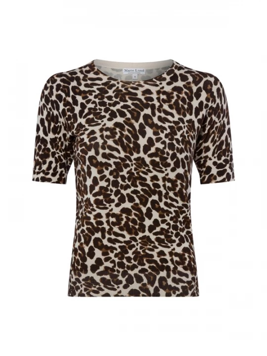 Foto van product Marie Lund Shirt beige / zwart