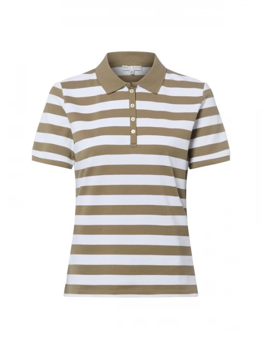 Foto van product Marie Lund Shirt bruin / wit
