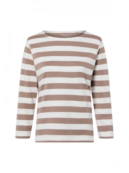 Foto van product Marie Lund Shirt chamois / ecru