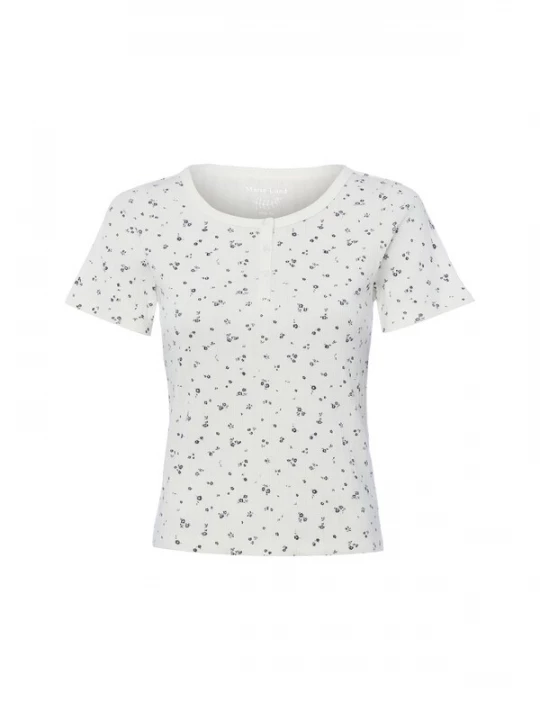 Foto van product Marie Lund Shirt zwart / wolwit