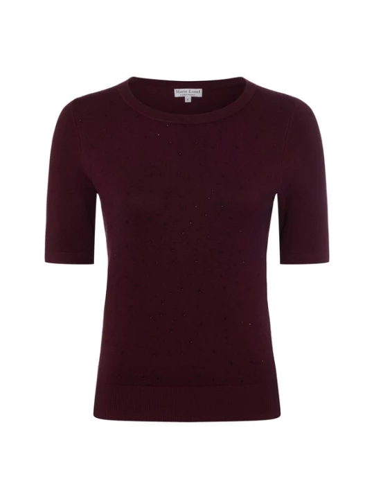 Foto van product Marie Lund Trui aubergine