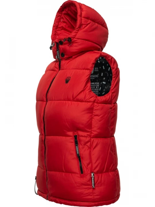 Foto van product MARIKOO Bodywarmer 'Eisflöckchen' rood