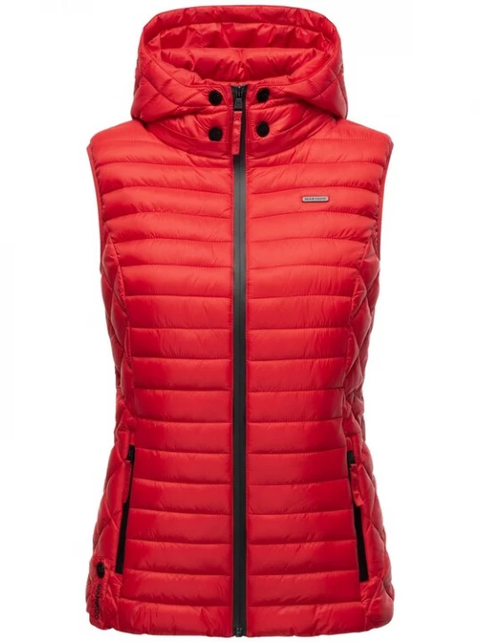 Foto van product MARIKOO Bodywarmer 'Hasenpfote' rood