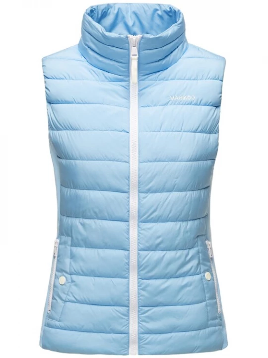 Foto van product MARIKOO Bodywarmer 'Reimii' lichtblauw / wit