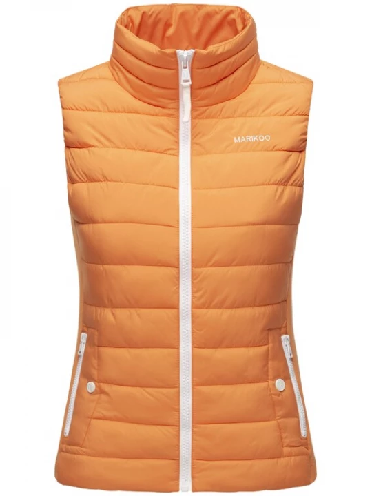 Foto van product MARIKOO Bodywarmer 'Reimii' lichtoranje / wit