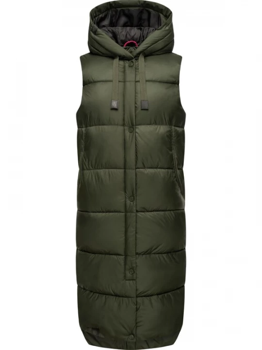 Foto van product MARIKOO Bodywarmer 'Sayorii' olijfgroen