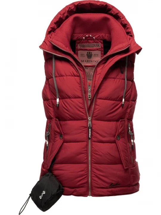 Foto van product MARIKOO Bodywarmer 'Taisaa' rood