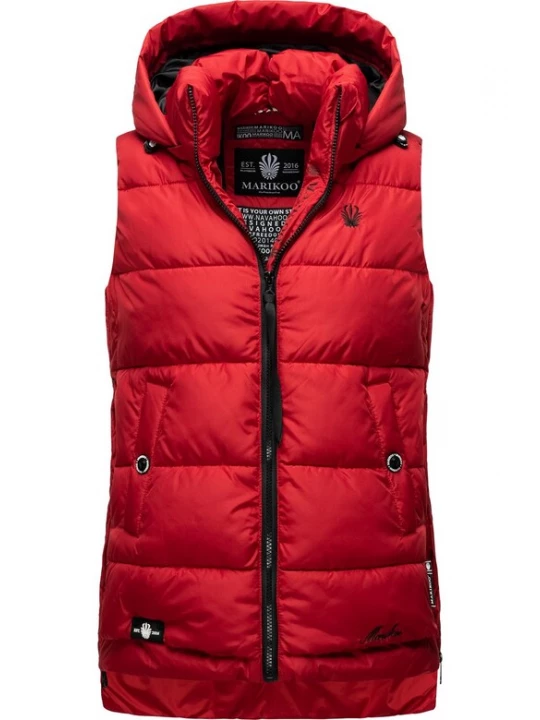 Foto van product MARIKOO Bodywarmer 'Zarinaa' rood
