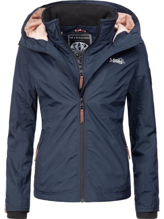 Foto van product MARIKOO Functionele jas 'Erdbeere' navy