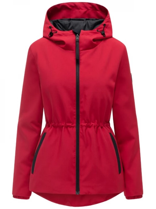 Foto van product MARIKOO Functionele jas 'Katzilein 16' grenadine / zwart