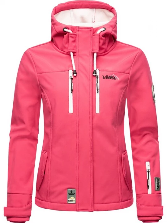 Foto van product MARIKOO Functionele jas 'Kleine Zicke' pink / wit