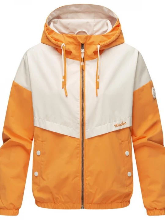 Foto van product MARIKOO Functionele jas 'Liubkaa' oranje / wolwit