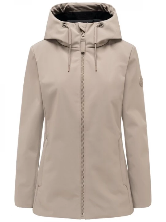 Foto van product MARIKOO Functionele jas 'Minaa 16' taupe