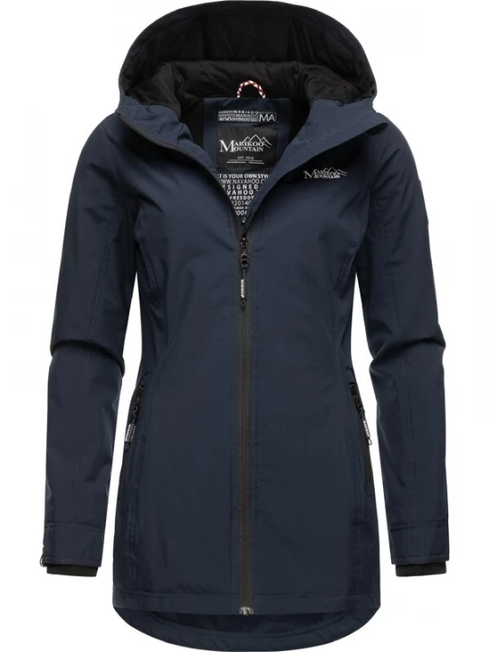 Foto van product MARIKOO Functionele jas navy / wit