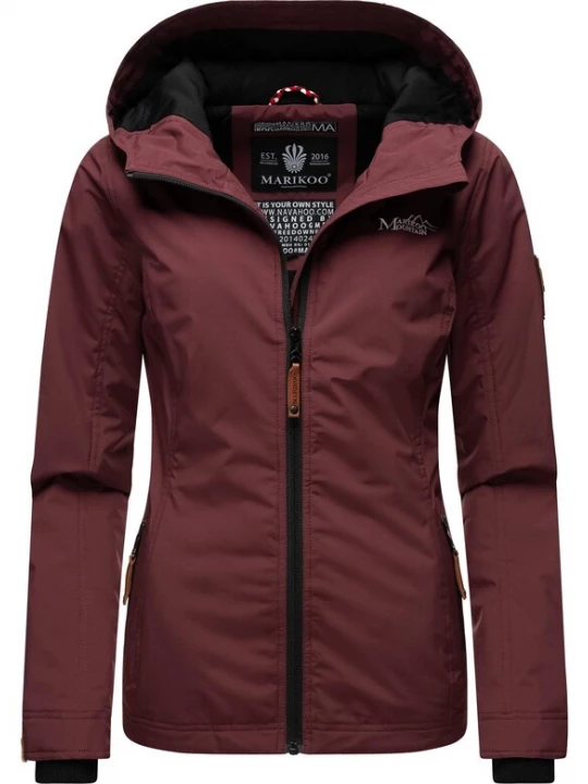 Foto van product MARIKOO Tussenjas 'Brombeere' bordeaux