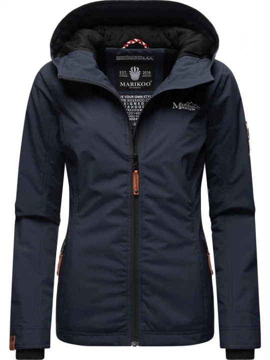 Foto van product MARIKOO Tussenjas 'Brombeere' navy