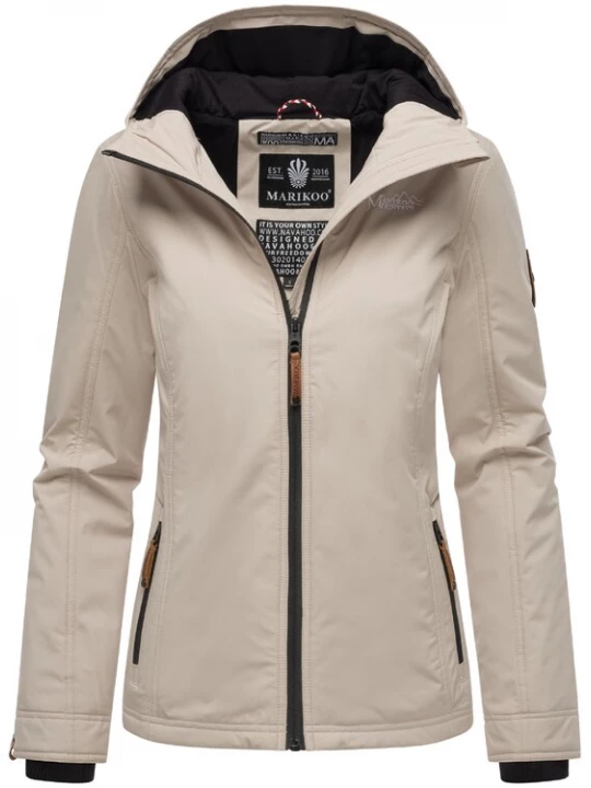 Foto van product MARIKOO Tussenjas 'Brombeere' taupe