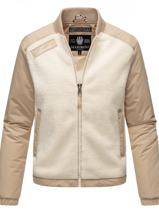 Foto van product MARIKOO Tussenjas 'Sayoo' beige / lichtbeige