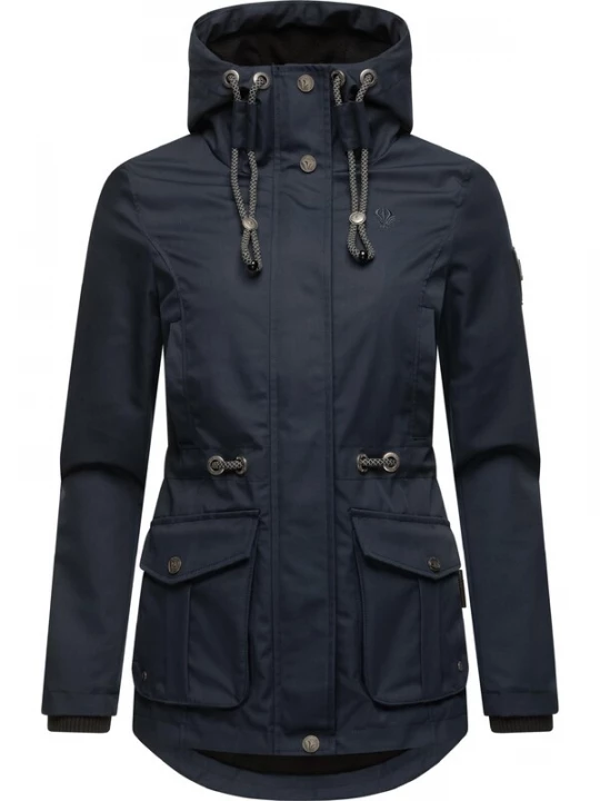 Foto van product MARIKOO Tussenparka 'Babetaa' blauw