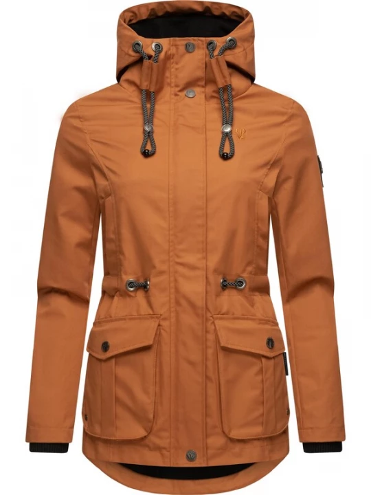 Foto van product MARIKOO Tussenparka 'Babetaa' bruin