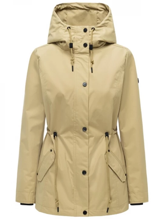 Foto van product MARIKOO Tussenparka 'Bonbonparty 16' kaki