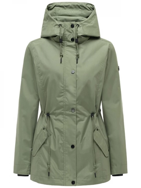 Foto van product MARIKOO Tussenparka 'Bonbonparty 16' pastelgroen
