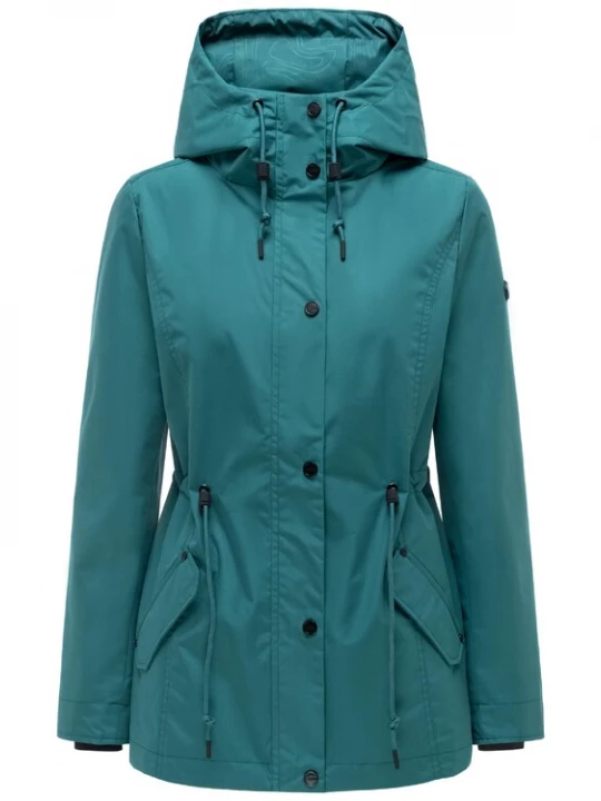 Foto van product MARIKOO Tussenparka 'Bonbonparty 16' smaragd