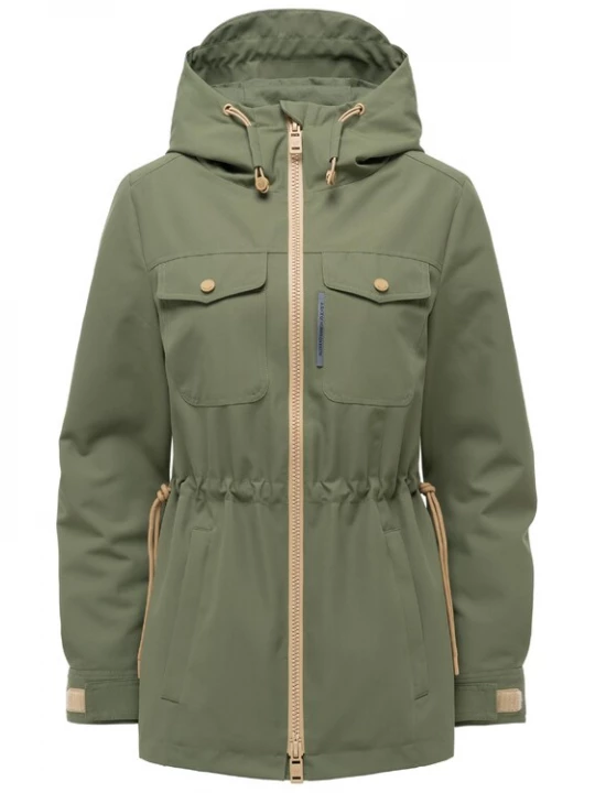 Foto van product MARIKOO Tussenparka 'Sohaa 16' groen