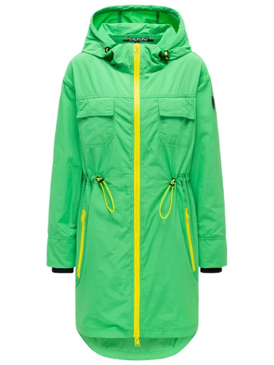 Foto van product MARIKOO Tussenparka 'Trüffelbonbon 16' limoen / appel