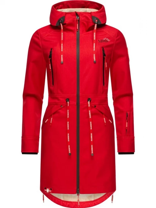 Foto van product MARIKOO Tussenparka vuurrood / zwart